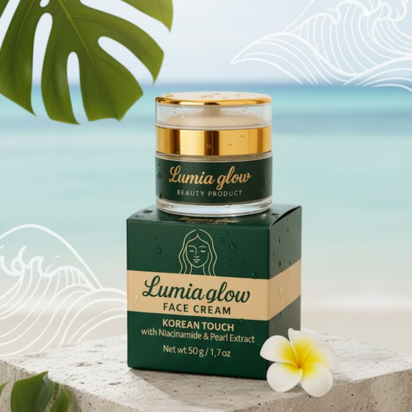 Lumia Glow Face Cream - Brightening, Hydrating,Fades Dark Spots & Refines Pores For Radiance Skin