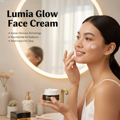 Lumia Glow Face Cream - Brightening, Hydrating,Fades Dark Spots & Refines Pores For Radiance Skin
